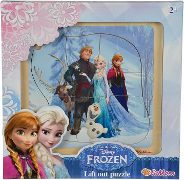 Eichhorn 100003370 - Frozen Einlegepuzzle, 4-fach sortiert