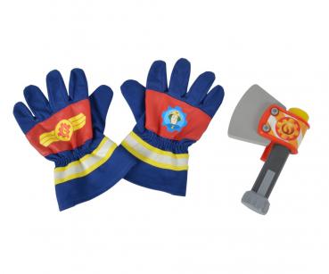Simba 109252105 - Sam Feuerwehr Handschuhe und Axt