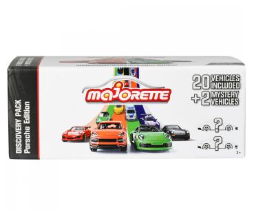 Majorette 212058601 - Porsche 20 + 2 Discovery Pack