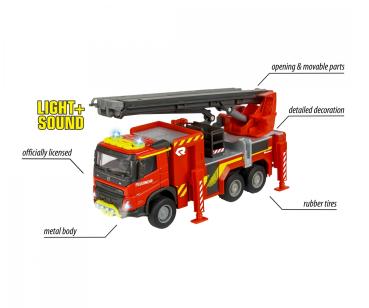 Majorette 213713000 - Volvo Truck Fire Engine