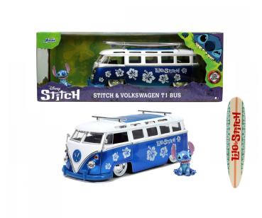 Jada 253075000 - Stitch Van with Figure, 1:24