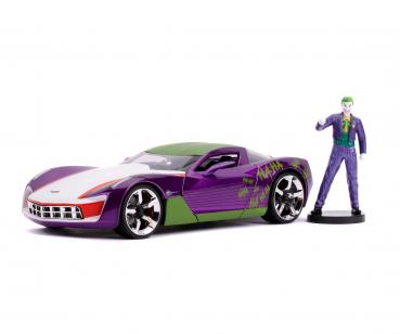 Jada 253255020 - 1:24 Joker 2009 Chevy Corvette Stingray