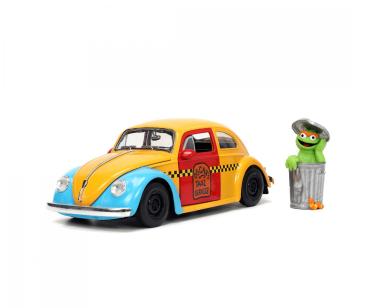 Jada 253255059 - Sesame Street 1959 VW Beetle 1:24