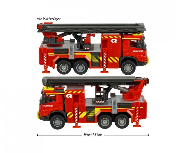 Majorette 213713000 - Volvo Truck Fire Engine
