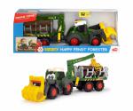 Dickie 203819003 - Happy Fendt Forester Traktor mit Anhänger